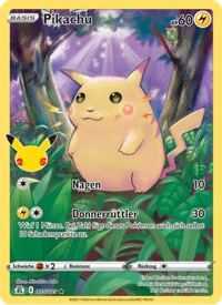 German Celebrations Pikachu 5/25